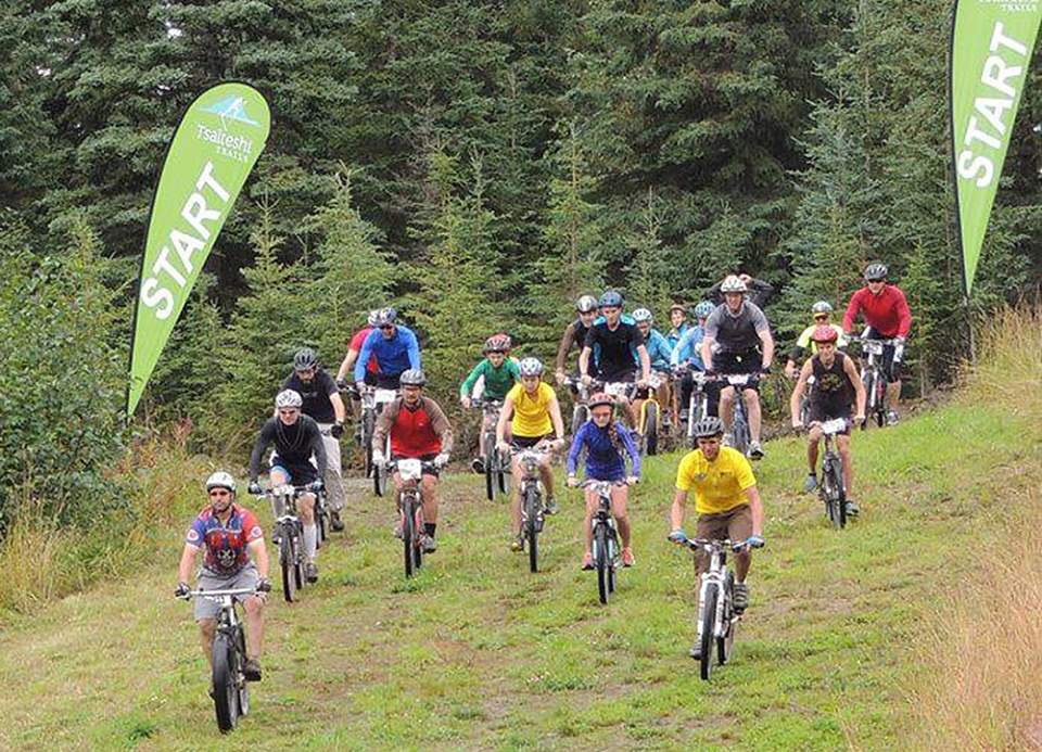 Jenny Neyman bike start alaska untitled