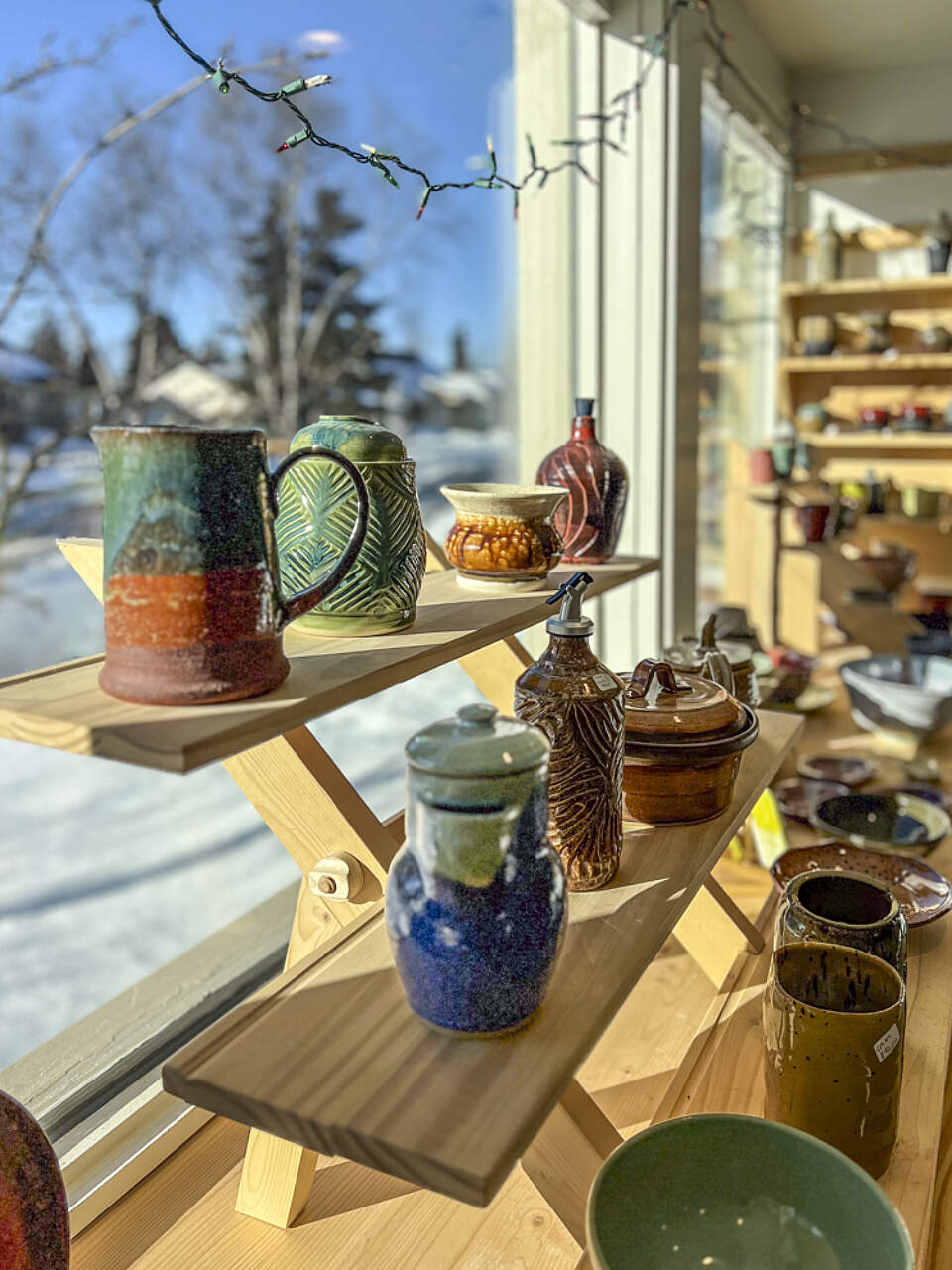 Founded by local artists, this community-focused studio brings people together through clay—offering classes, events, and the chance to take home art made right here in Alaska.