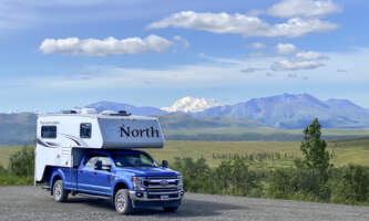 Go North RV Rental Go North Truck Camper Denali Highway Yvonne Friederich