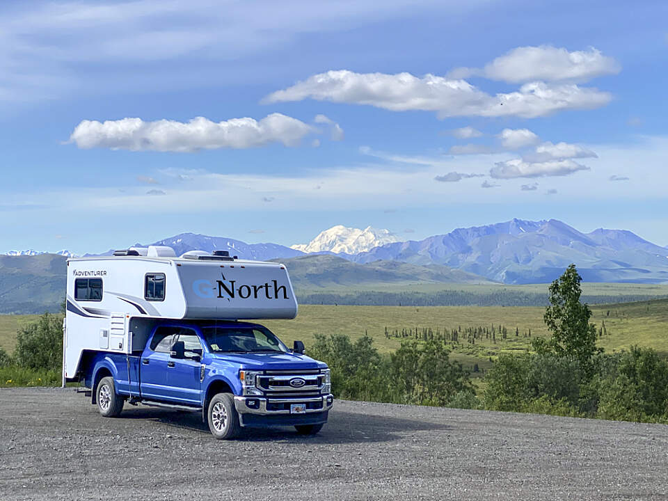 Go North RV Rental Go North Truck Camper Denali Highway Yvonne Friederich