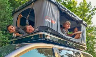 2021 Get Lost Vans Kidsin Tent