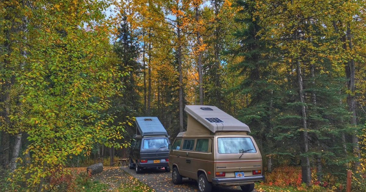 Last Frontier Westy’s Campervan Rental Tour Alaska in…
