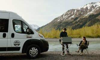 River wild campervan rentals Susitna