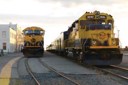Alaska Railroad Depot Anchorage
