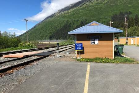 Alaska Railroad Depot Girdwood
