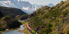 White Pass Yukon Route Railroad Hiker Transport