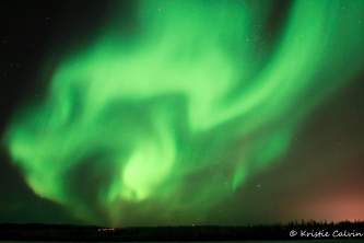 Northern lights north pole fairbanks kristie calvin2019