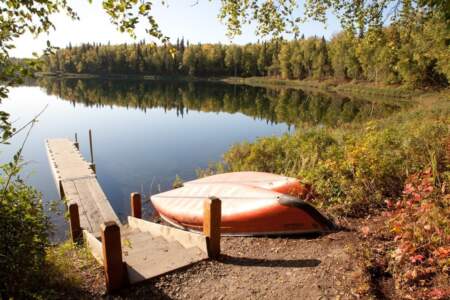 Talkeetna parks trails Alaska Channel