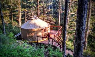 Alaska trip ideas seward char yurt 2 shearwater cove