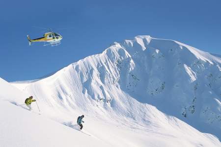 Girdwood trip ideas Hotel Alyeska heli skiers Alaska Channel